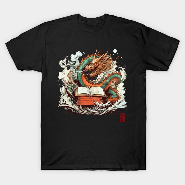 Water dragon T-Shirt by siriusreno